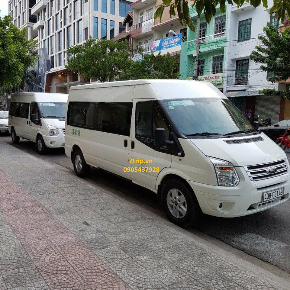 Thuê xe 16 chỗ Ford Transit uy tín nhất tại Đà Nẵng Thuê xe 16 chỗ Ford Transit uy tín nhất tại Đà Nẵng