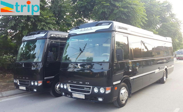 Bảng giá thuê xe Fuso Limousine 17 chỗ Đà Nẵng Bảng giá thuê xe Fuso Limousine 17 chỗ Đà Nẵng