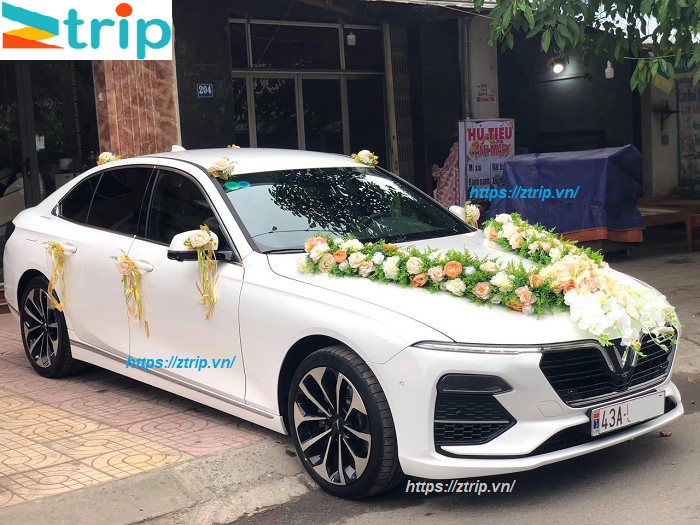 Thuê xe Vinfast màu trắng đám cưới ở Đà Nẵng Thuê xe Vinfast màu trắng đám cưới ở Đà Nẵng